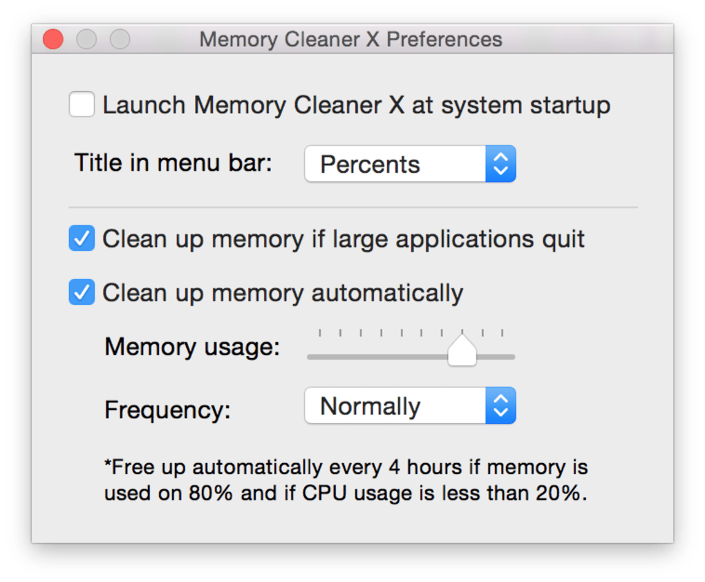 ram cleaner for mac